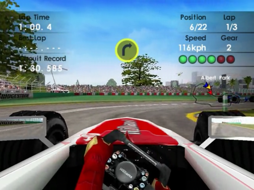 F1 World Grand Prix II screenshot 3 for Sega Dreamcast